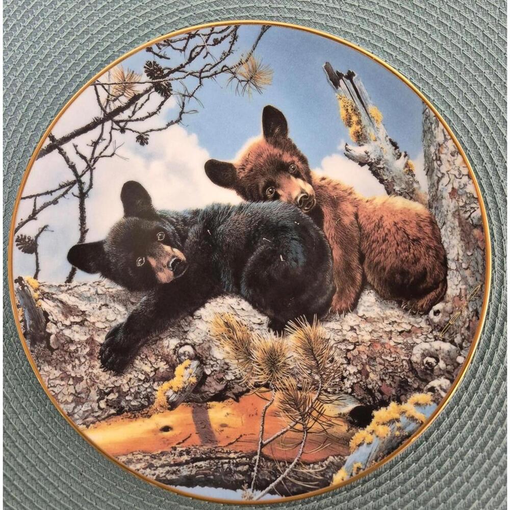 Carl Brenders "High Adventure" Limited Edition Collector Plate - 1990